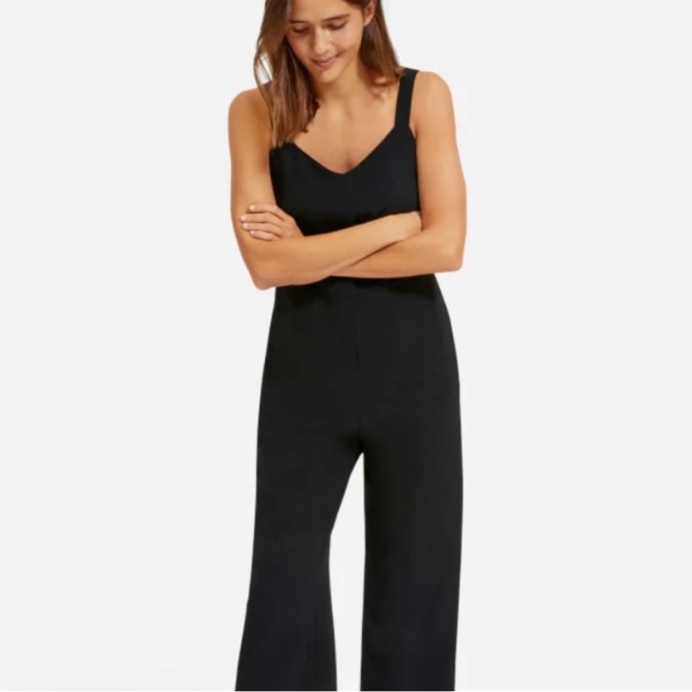 Everlane Japanese GoWeave Slip Jumpsuit